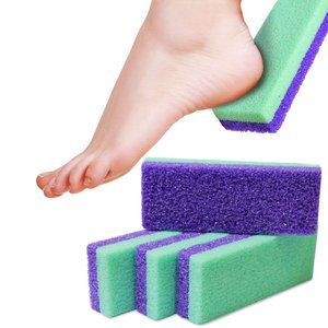 Foot Pumice Stone Callus Remover Scrubber 4 Pack